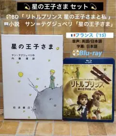 BD「リトルプリンス 星の王子さまと私」小説サン＝テグジュペリ「星の王子さま」
