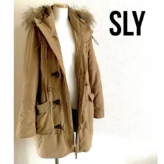 SLY ボリュームファー モコモコインナー付き モッズコート ミリタリー