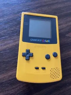 ゲームボーイカラー 本体 イエロー CGB-001