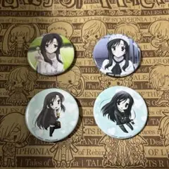 School Days 20周年記念コラボカフェ　缶バッジ 桂言葉　4種