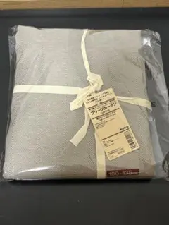 無印良品 新品 プリーツカーテン グレー 1枚 カーテンフック付き