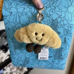 Jellycat ジェリーキャット ふわふわ雲デザインキーホルダー