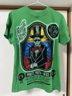 MINUTE MIRTH Tシャツ　シロイネコ