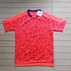 PUMA グラフィックTシャツ M オレンジ
