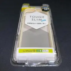 新品 Phone 14 / 13ケース エレコムtough slimアイボリー