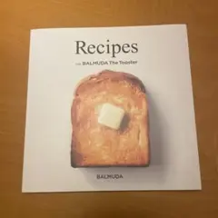 Recipes バルミューダザトースター