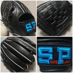 シュアプレイ 一般 大人用 軟式 左 野球 グローブ グラブ レア ほぼ未使用品
