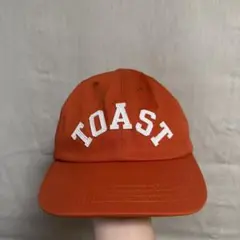 TOAST 刺繍キャップ オレンジ　シティーボーイ　シティーガール　ストリート