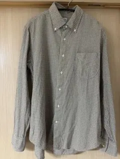 KATO チェック柄 ボタンダウンシャツ