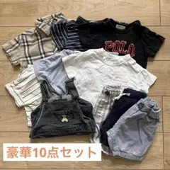 polo baby ユニクロ　アカチャンホンポ　 半袖　半ズボン　サロペット
