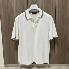 MONCLER ホワイト ポロシャツ