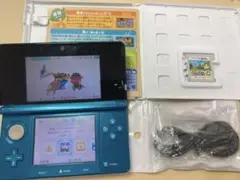 3ds本体、新品充電器、とび森、バスターズ2セット