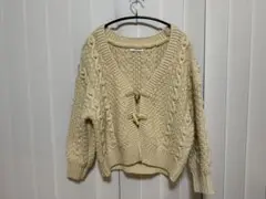 crisp カーディガン