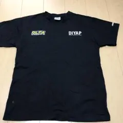 OLFA ロゴ Tシャツ 黒色