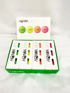新品未使用 HONMA D1 グランドゴルフボールセット 1ダース12玉
