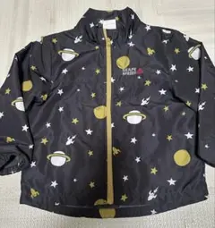 シ・シュ・ノン　ウインドブレーカー　宇宙柄　100,110