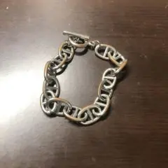 シルバーチェーンブレスレット