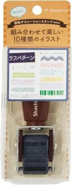 【新品・未開封】シヤチハタ 回転デコレーションスタンプミニ NRD-15A3