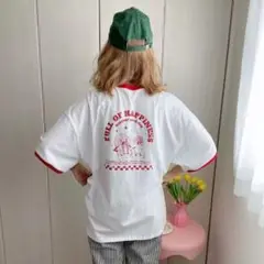 しまむら　みきっぺコラボ　フードプリントTシャツ