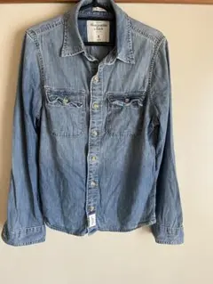 Abercrombie & Fitch デニムシャツ ライトブルー