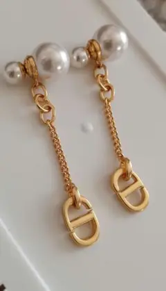 ディオール ロングピアス