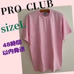 PRO CLUB Heavyweight　クルーネック半袖Tシャツ　sizeL