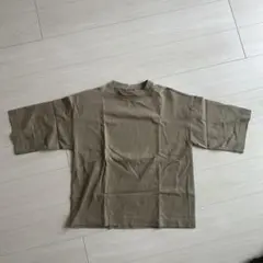 無印Labo ムジラボ　カーキ S-M 半袖 Tシャツ