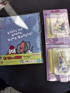 トムとジェリー 一番くじ G賞巾着＆F賞キーホルダー