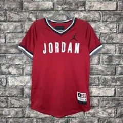 JORDAN 赤 メッシュジャージ