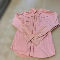 ウエスタンシャツ　ピンク カジュアルシャツ