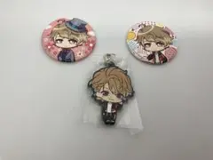 A3！　茅ヶ崎至　缶バッジ　ラバスト