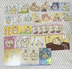 ちいかわ　うさぎ　ステッカー　カード　ブロマイド