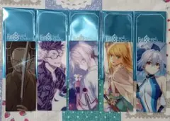 FGO　最終再臨展　編成画面風カード　セイバー5枚セット