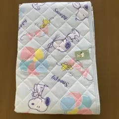 新品タグ付きスヌーピーと風船冷感敷きパッドシングルサイズ