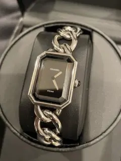 CHANEL プルミエール メタル チェーン腕時計 シルバー Mサイズ