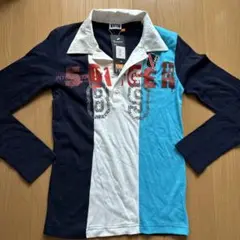 新品未使用タグ付き ラガーシャツ L 長袖ポロシャツ 秋服綿100%海外購入品