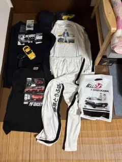 頭文字D MFゴースト 激レアルームウェア他　ナイトキッズ帽子など