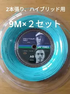 YONEXポリツアーレブ125 　　　　9Ｍ×２セット
