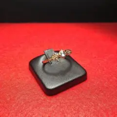 【ヴィンテージ】レトロ ゴールドストーンリング 26号 R2