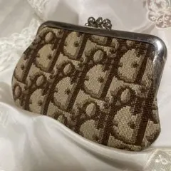オールドディオール　がま口　コインケース
