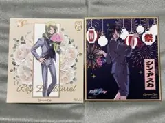ガンダムカフェ シン 夏祭り 色紙 コースター　レイコースター