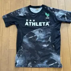 ATHLETA サッカーシャツ Mサイズ ブラック/グレー
