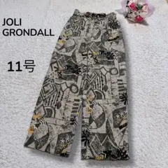 ジョリーグランドールJOLI GRONDALL】総柄　イージータックワイドパンツ