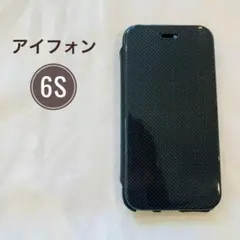 iPhone6s アイフォン　ブラック　手帳型