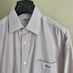Charvet ストライプ シャツ フランス製 made in France
