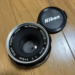 auto nikkor 50mm f2 分解清掃済み