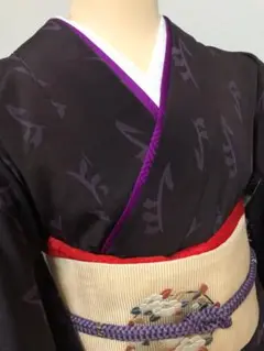 上質の小紋　正絹　未使用
