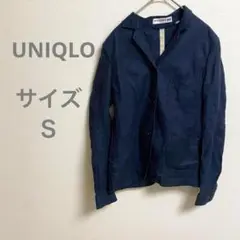 UNIQLO ユニクロ テーラードジャケット ネイビー シンプル オフィス