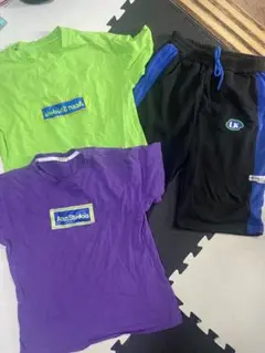 150 Tシャツ半袖2枚　ハーフパンツ1枚