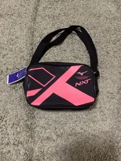 Mizuno NXT ショルダーバッグSブラック/ピンク